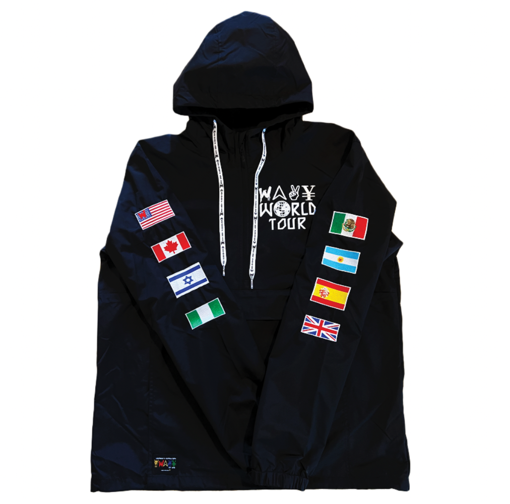 Huf hoodie flags 2025
